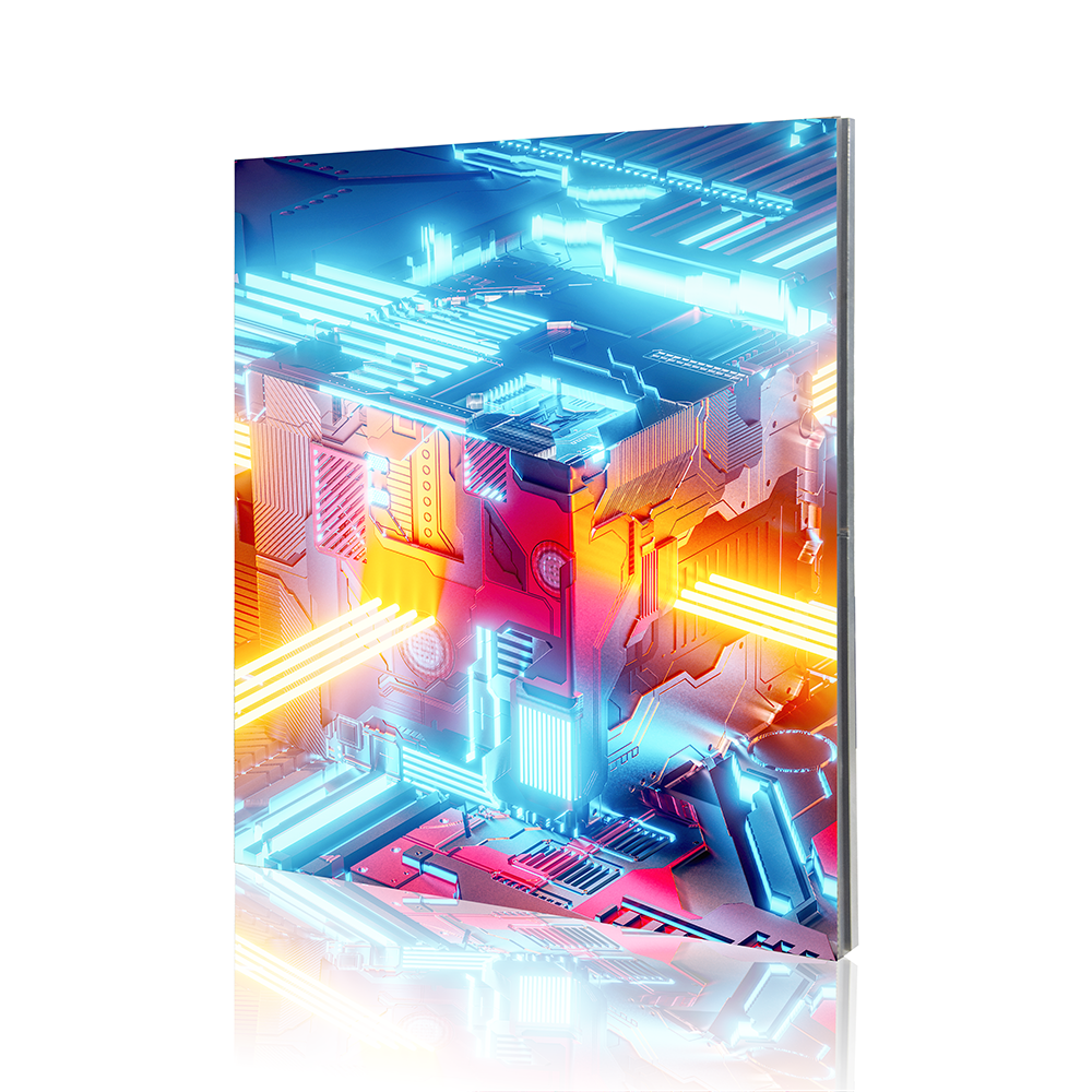 实心铝箱体-点亮